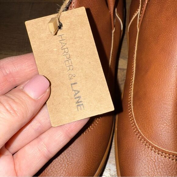 Harper & Lane Brown Leather boots - Picture 7 of 8